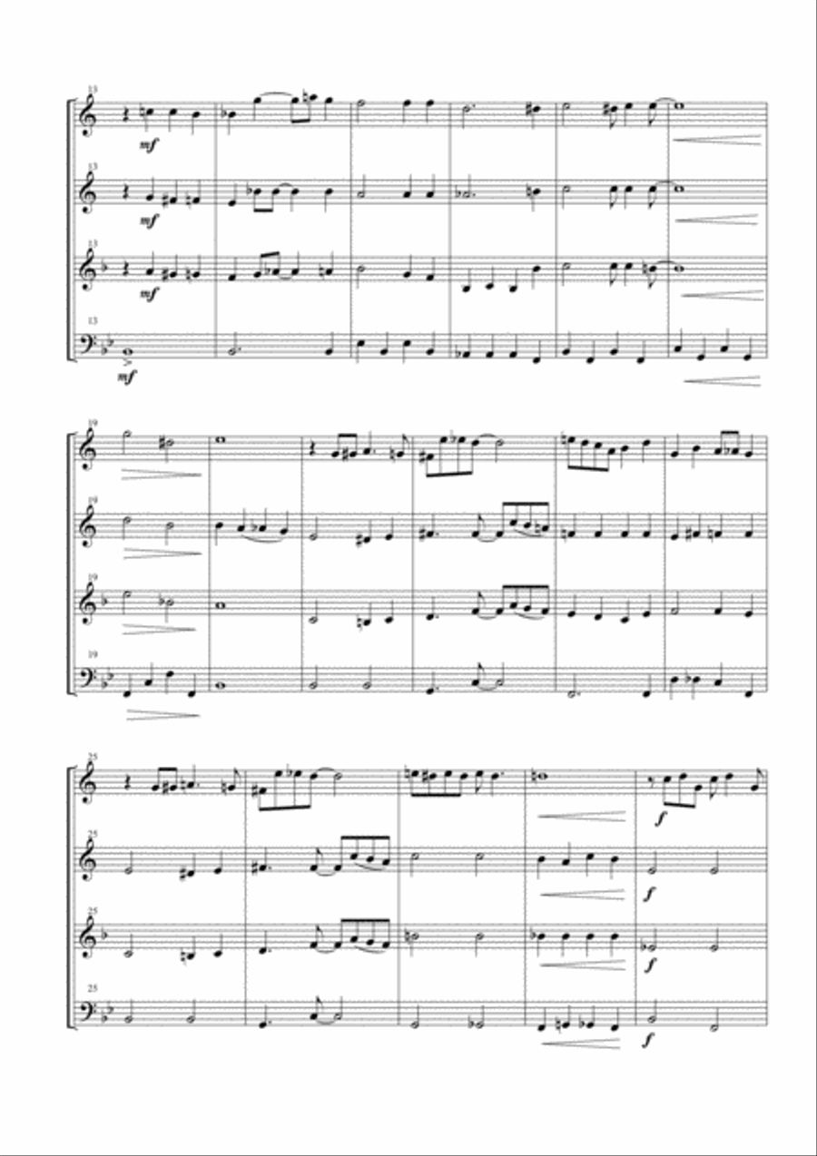 Mood Indigo Brass Ensemble scores gallery preview page 4