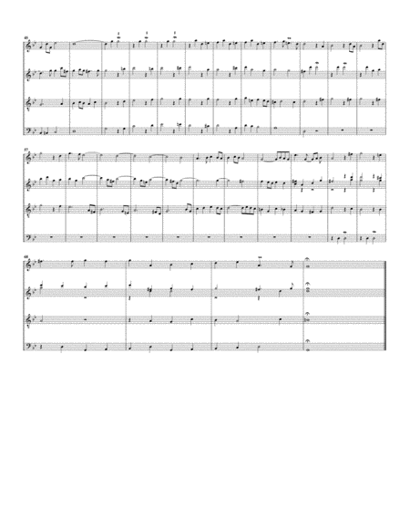 Fugue for organ, BWV 533/II (arrangement for 5 recorders)