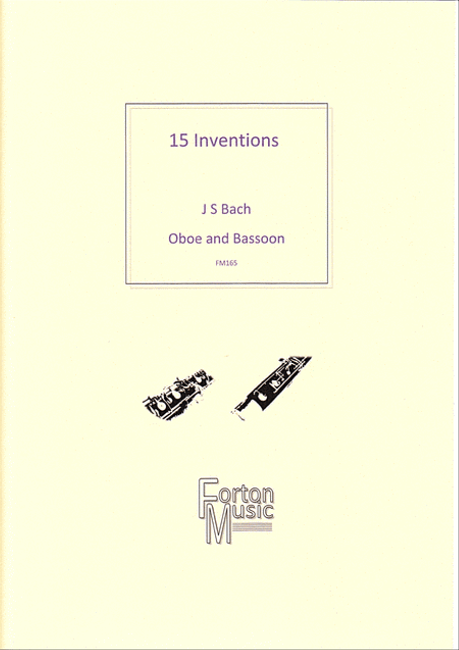 15 Inventions Woodwind Duet scores gallery preview page 1
