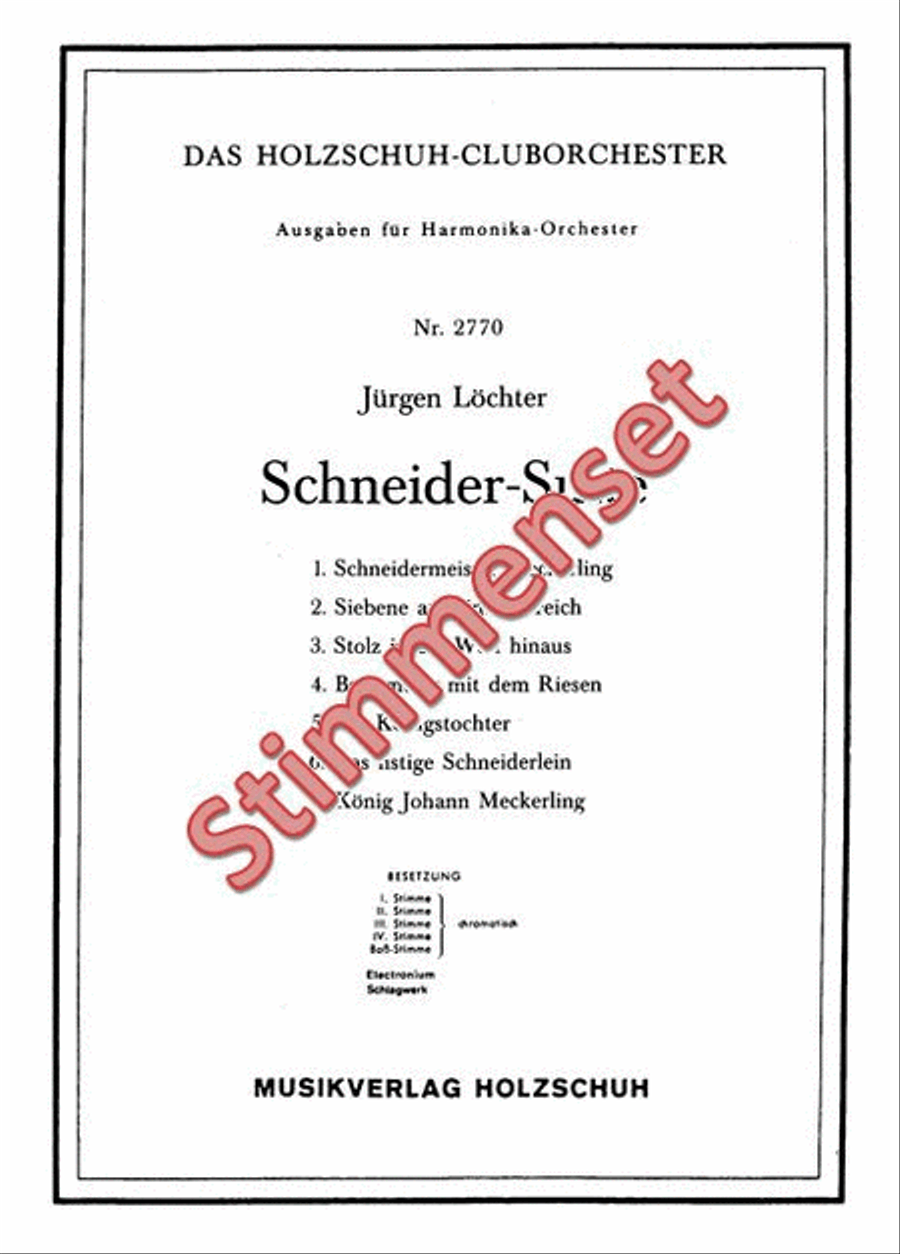 Schneider Suite Accordion Orchestra scores gallery preview page 1
