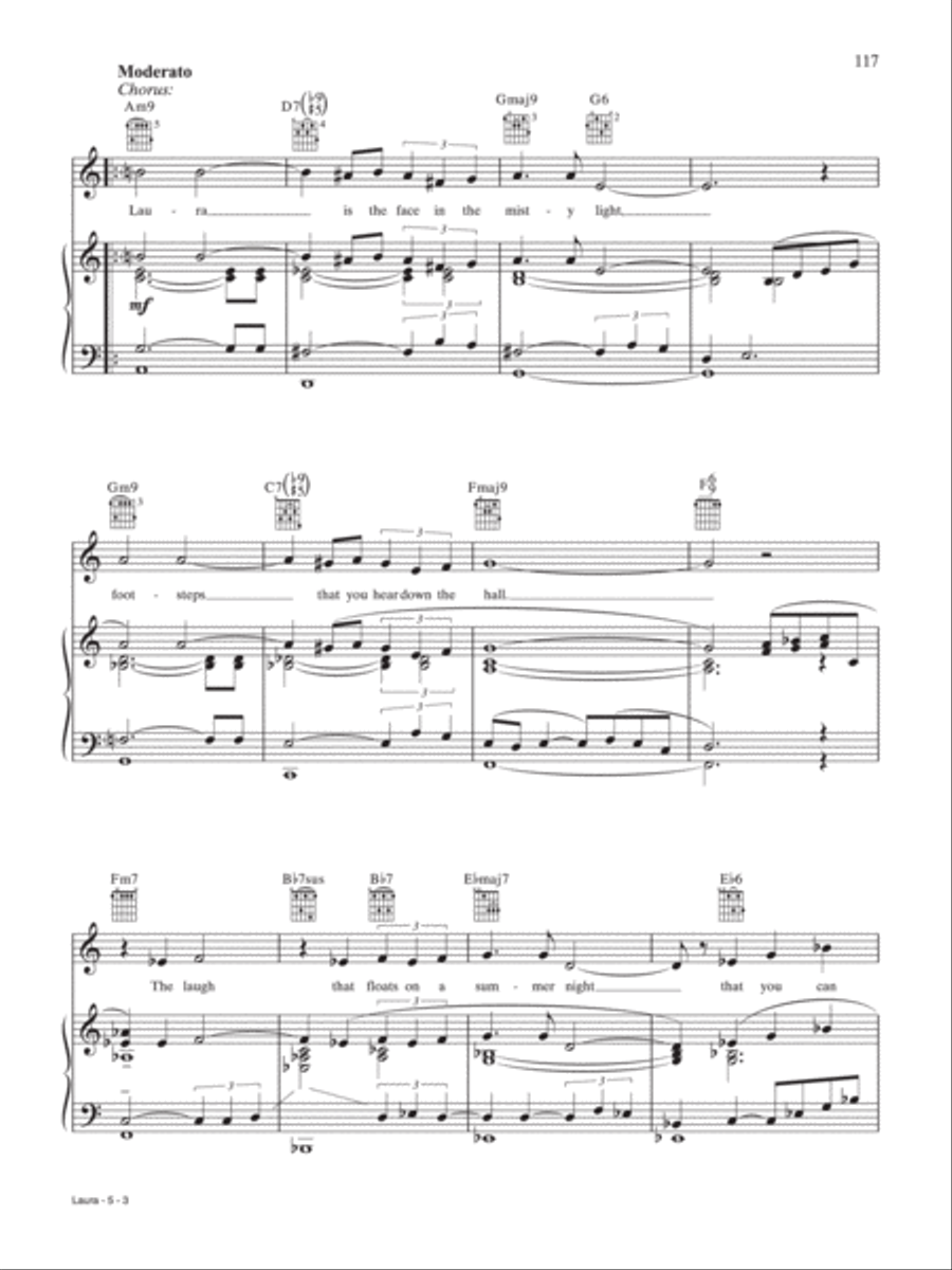 Laura Piano, Vocal, Guitar scores gallery preview page 3