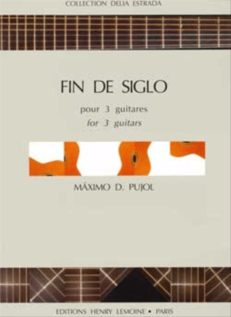 Fin De Siglo Guitar Ensemble scores gallery preview page 1