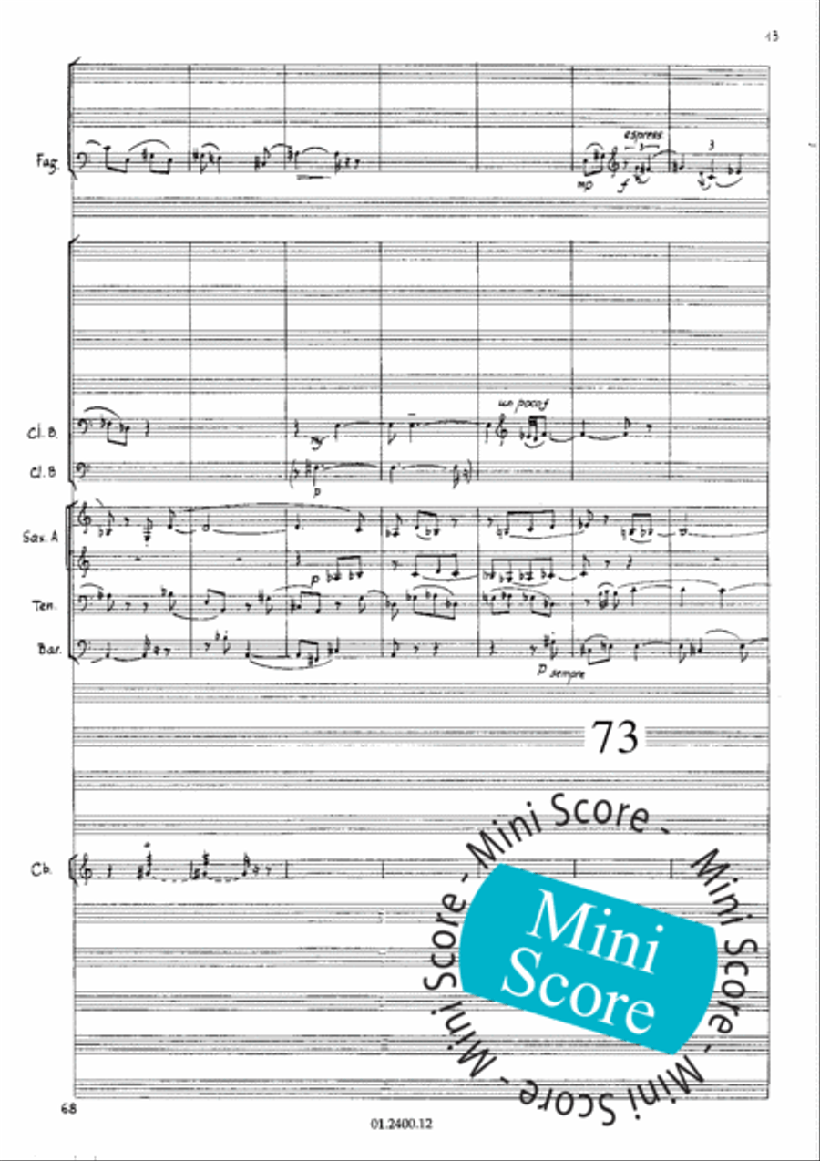 Aratoro I Aratoro I Concert Band scores gallery preview page 17