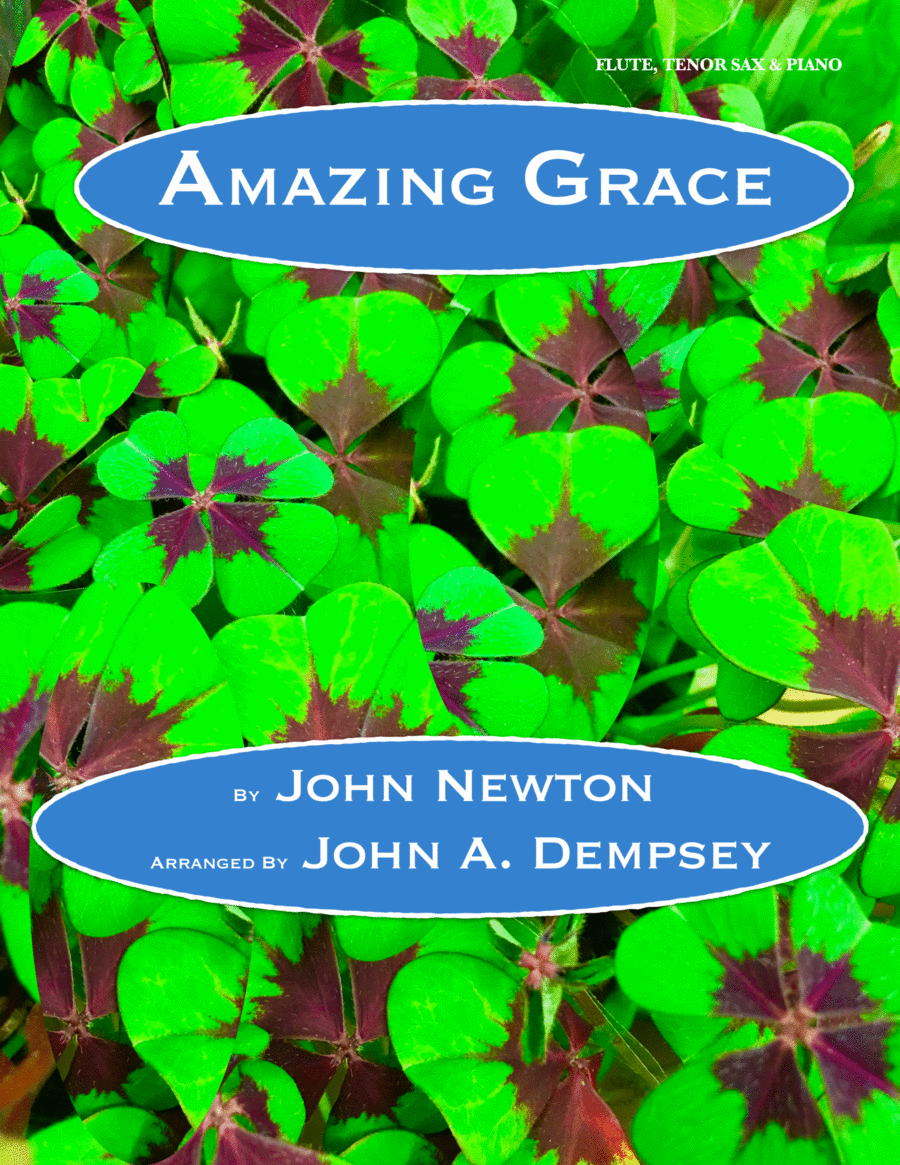 Amazing Grace (Trio for Flute, Tenor Sax and Piano) image number null