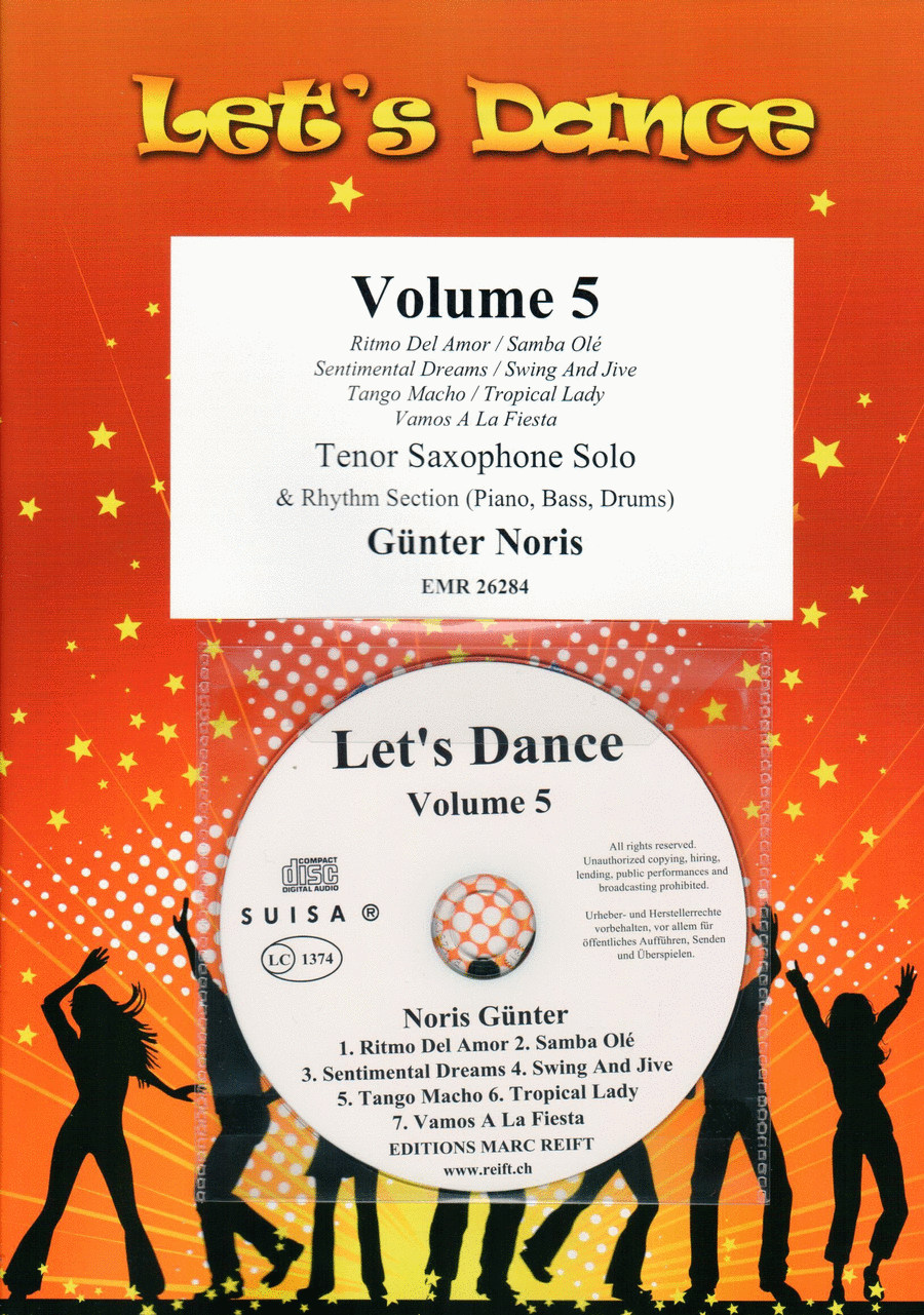 Let's Dance Volume 5 Tenor Saxophone scores gallery preview page 1