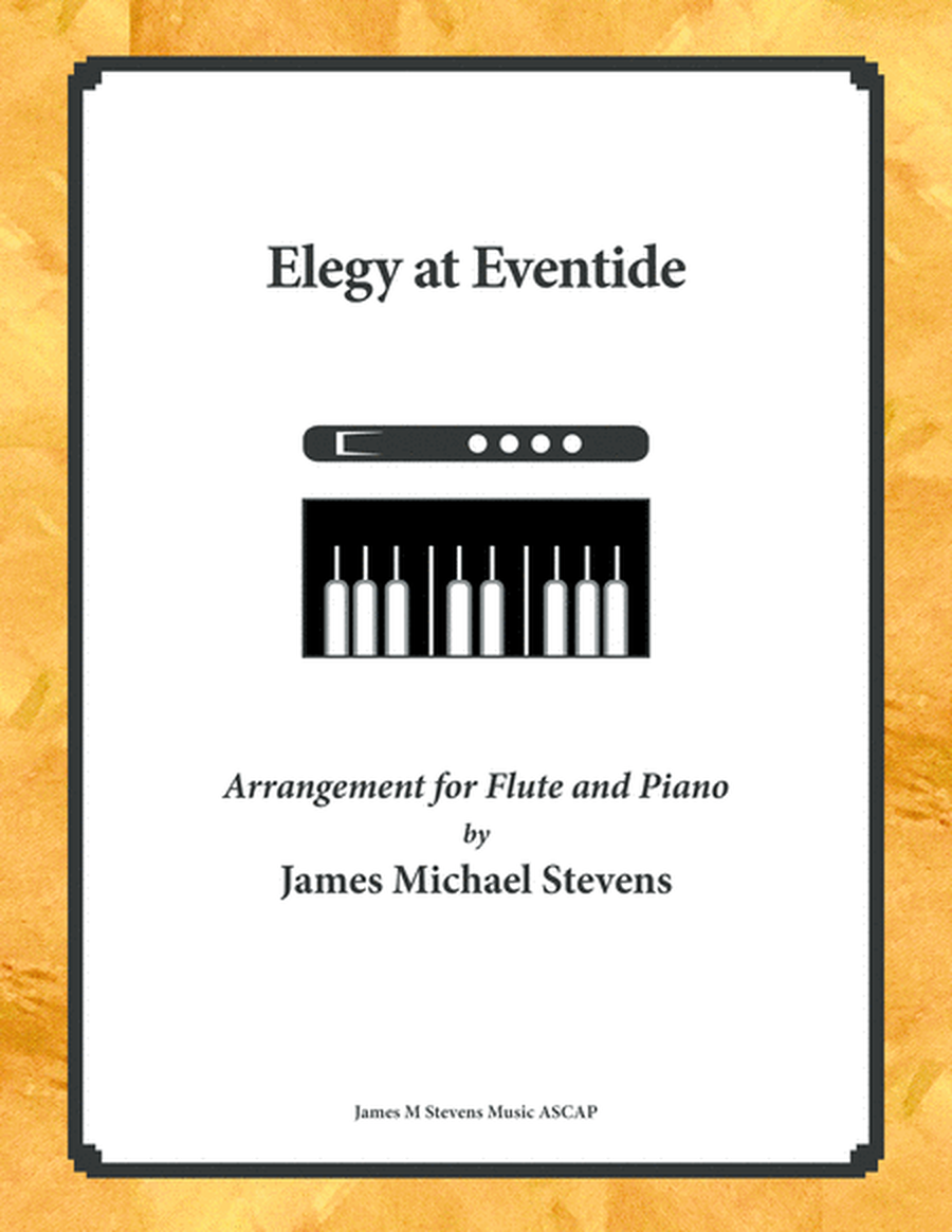 Elegy at Eventide - Flute and Piano image number null