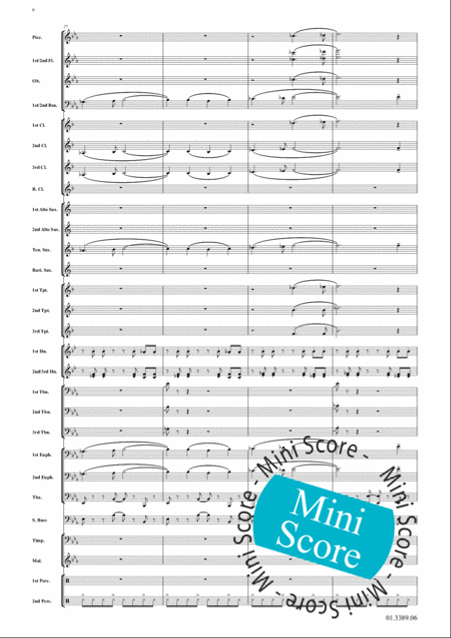Moby Dick Concert Band scores gallery preview page 10