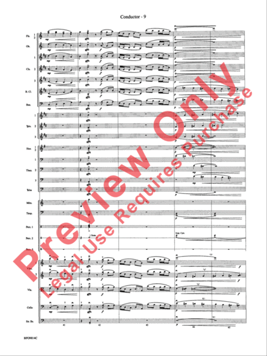 Into the Storm Into the Storm Full Orchestra scores gallery preview page 12