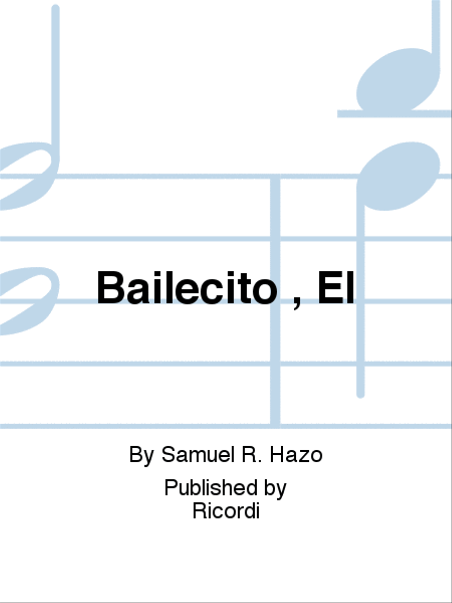 Bailecito , El School and Community scores gallery preview page 1
