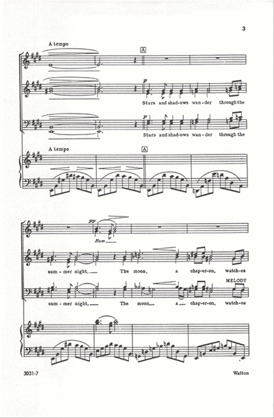 Stars and Shadows (Beau Soir) Divisi scores gallery preview page 3