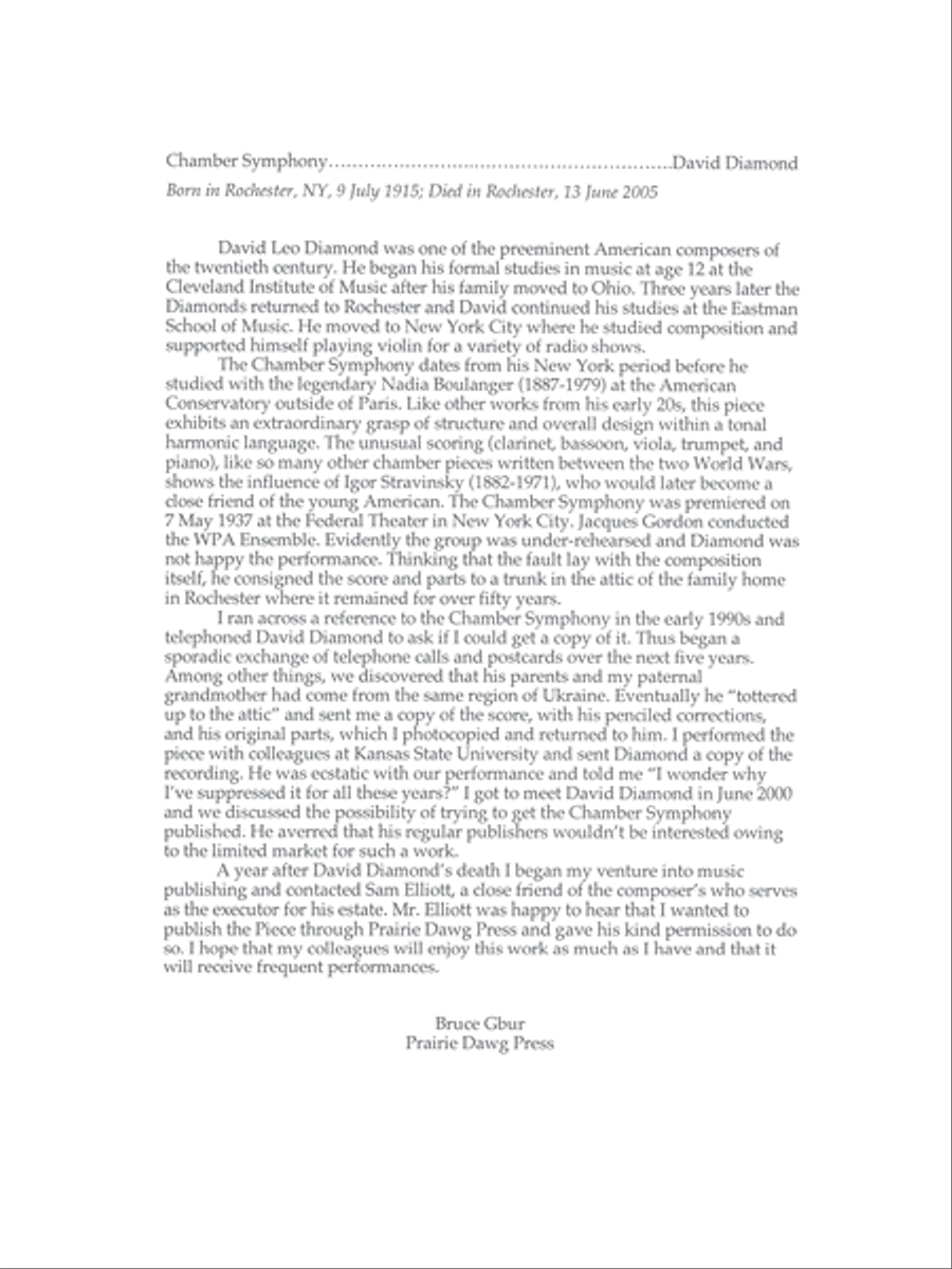 Chamber Symphony Bassoon scores gallery preview page 2