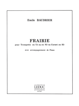 Book cover for Frairie (trumpet & Piano)