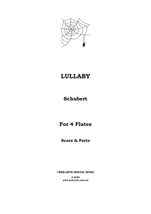 LULLABY for 4 flutes - SCHUBERT