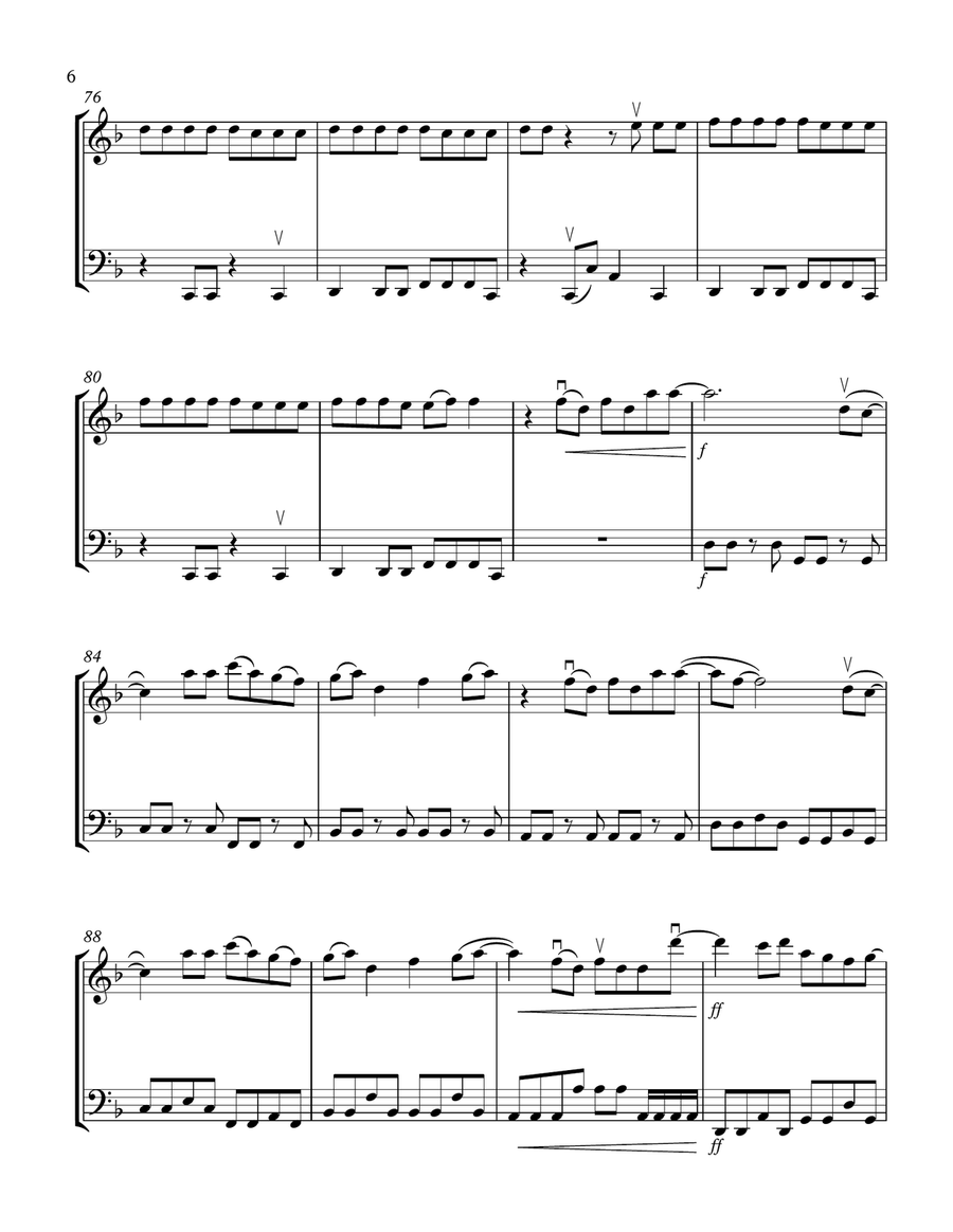 Sucker String Duet scores gallery preview page 6