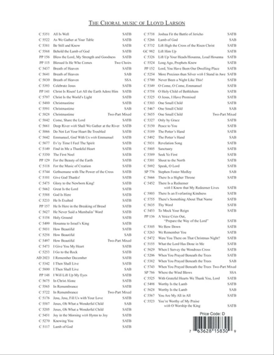 Breath of Heaven (Mary's Song) Breath of Heaven (Mary's Song) Women's Choir scores gallery preview page 13