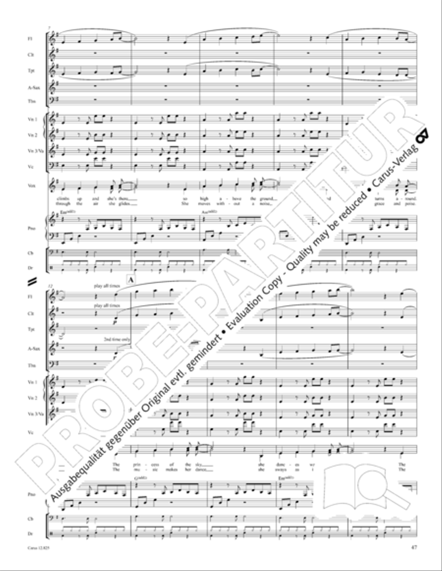Circus Allegro Circus Allegro Choir scores gallery preview page 48