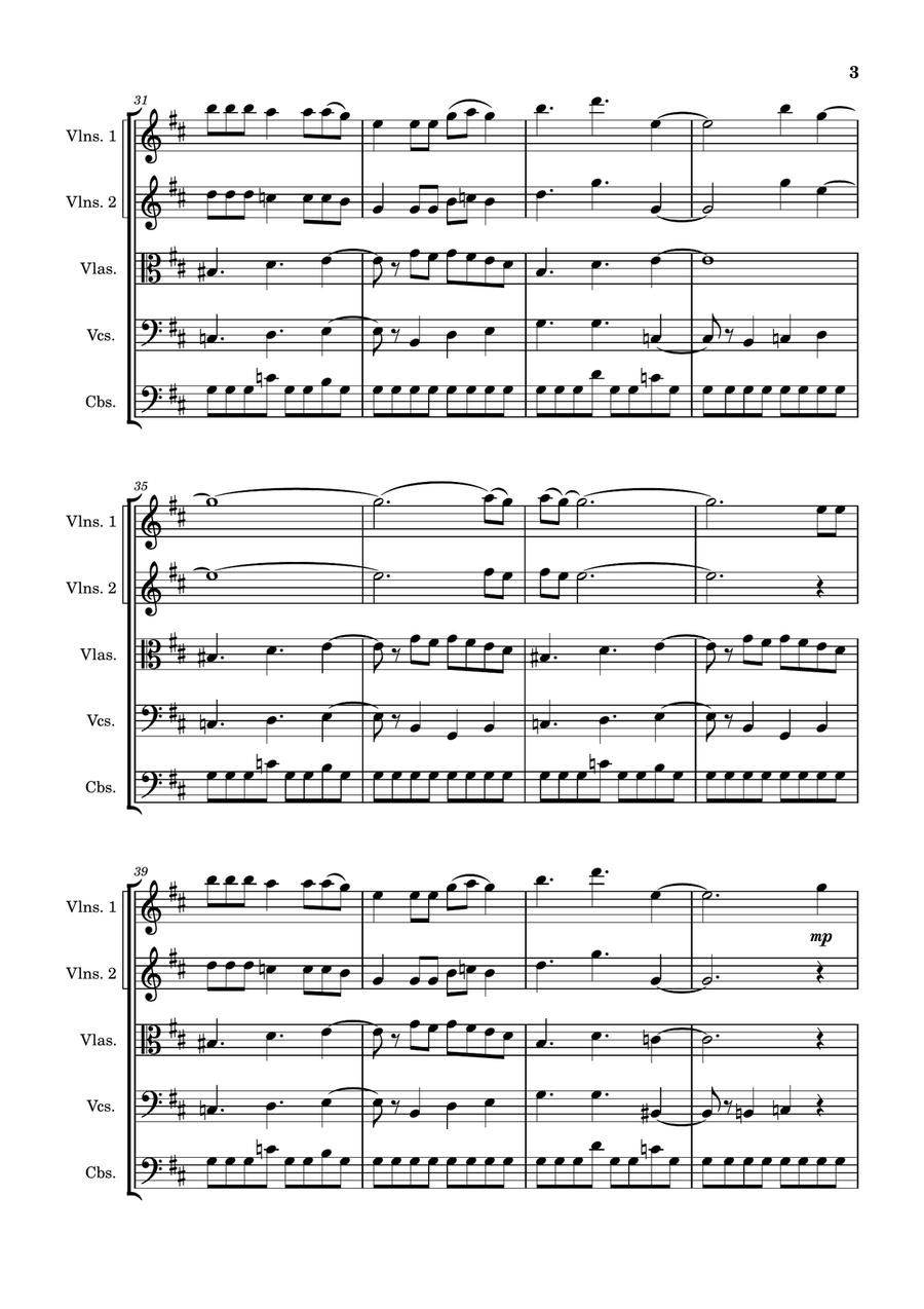 Bad Guy Bad Guy String Orchestra scores gallery preview page 3
