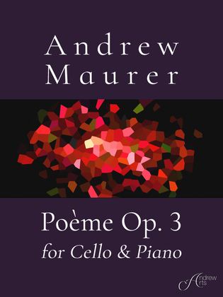 Poème Op. 3 for Cello & Piano
