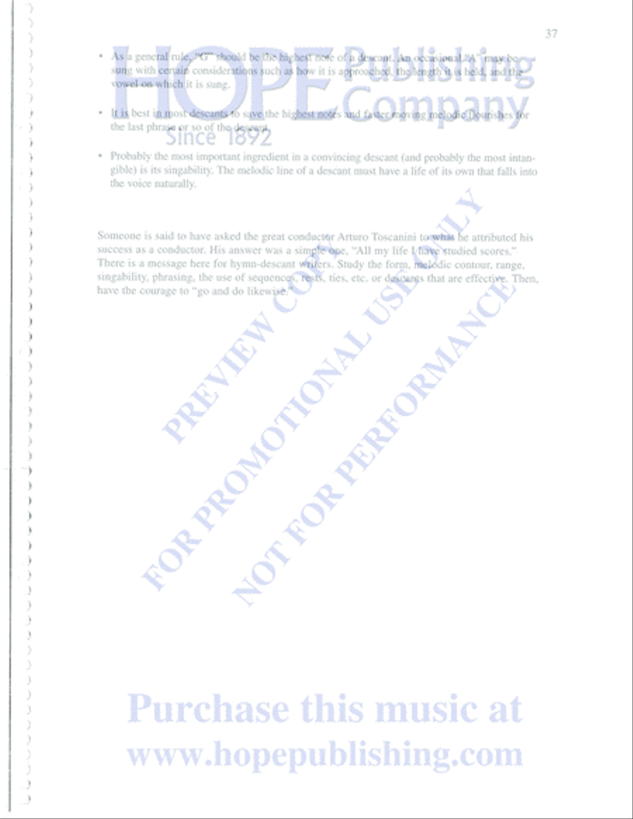 Practical Guide to Arranging Music for Organ, Choir, Handbells & Other Instrumen Choir scores gallery preview page 38