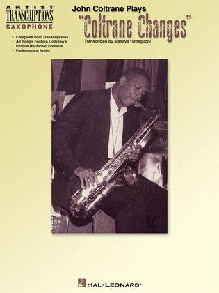 Book cover for John Coltrane Plays Coltrane Changes