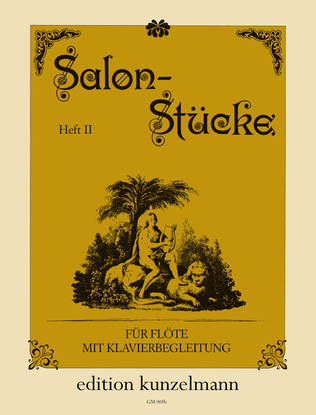 Book cover for Salon pieces for flute and piano, Volume 2