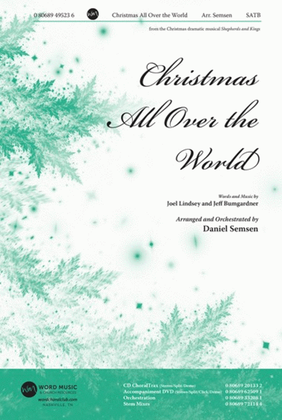 Book cover for Christmas All Over the World - Accompaniment DVD