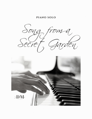 Book cover for Song From A Secret Garden (korean Version)