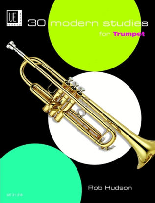 Book cover for 30 MODERN STUDIES FOR TRUMPET