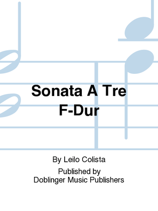 Sonata a tre F-Dur