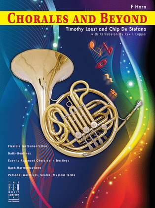 Book cover for Chorales and Beyond-French Horn
