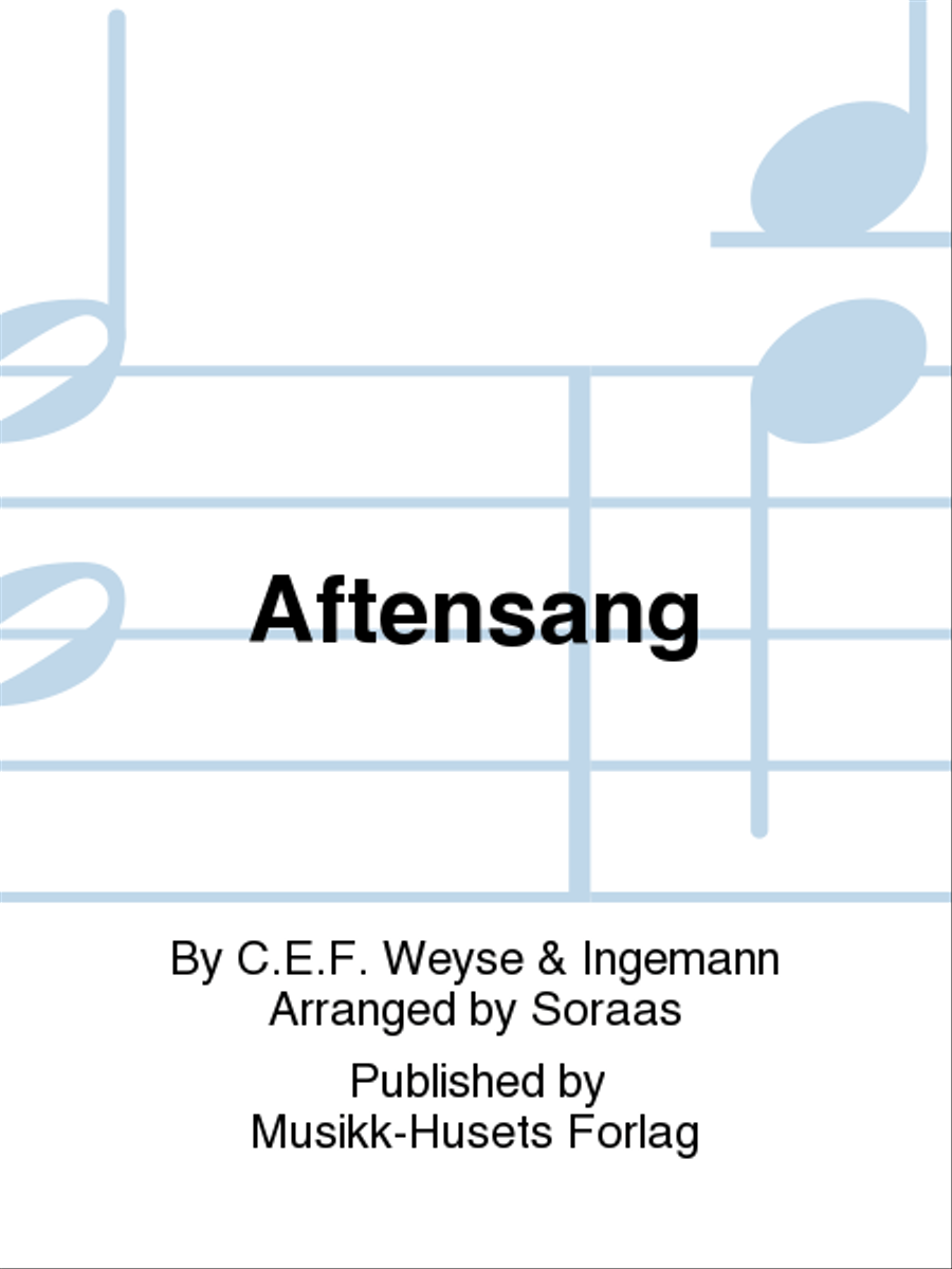 Aftensang Mixed Choir scores gallery preview page 1