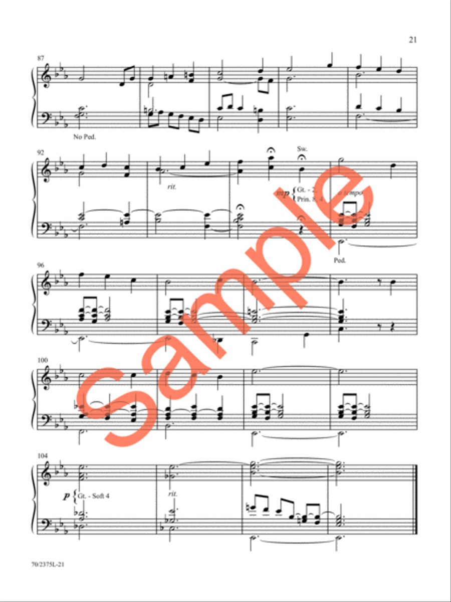 Music for a Joyous Christmas, Vol. 2 Organ Solo scores gallery preview page 18