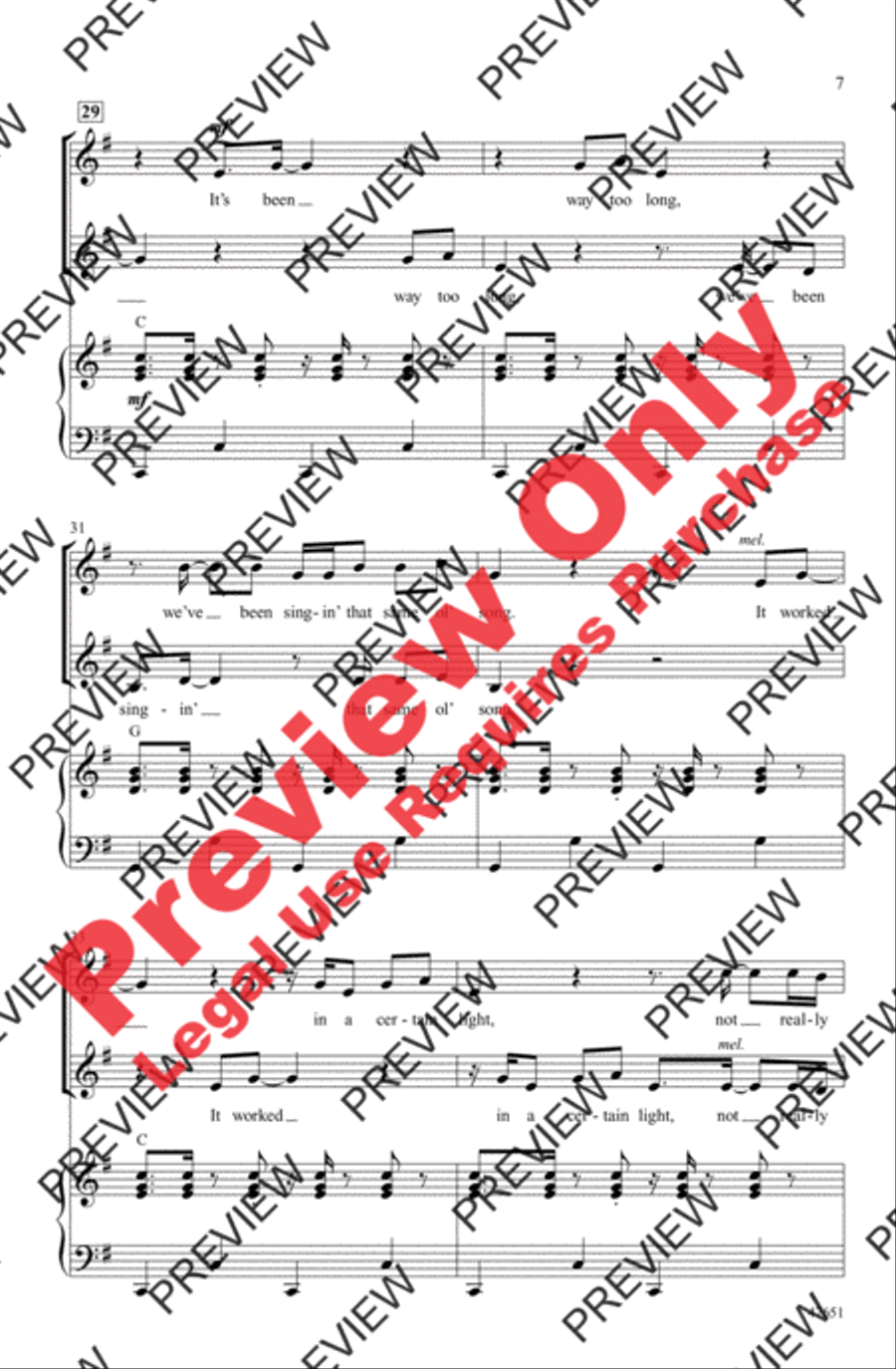 Moment of Truth Moment of Truth 2-Part scores gallery preview page 7