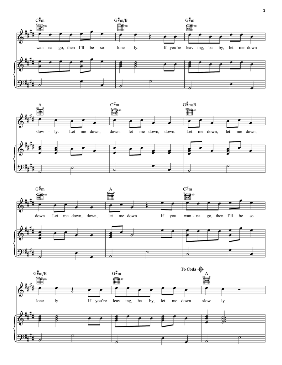 Let it be piano deals easy slow