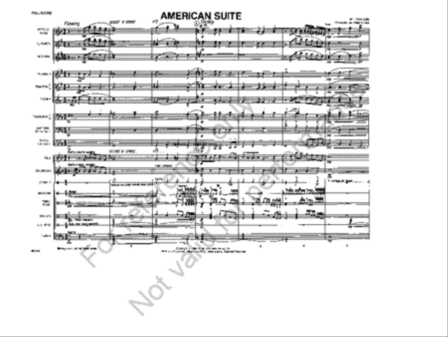 American Suite American Suite Marching Band scores gallery preview page 2