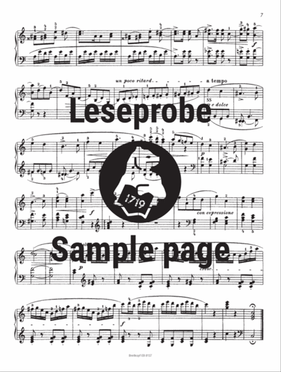 3 Sonatinas Op. 47 Piano Solo scores gallery preview page 5
