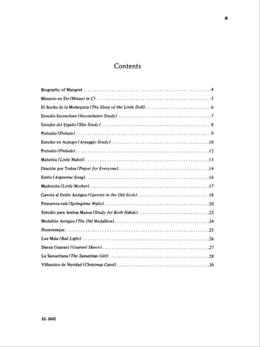 Guitar Works of Agustin Barrios Mangore, Volume 1 Acoustic Guitar scores gallery preview page 2