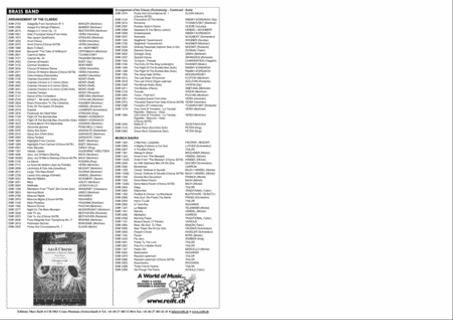 Domine ad Adiuvandum Brass Band scores gallery preview page 3