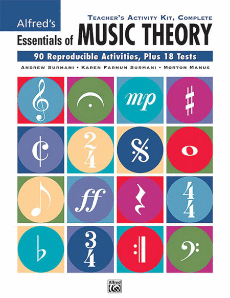 Essentials of Music Theory: Teacher's Activity Kit, Complete (Books 1-3)