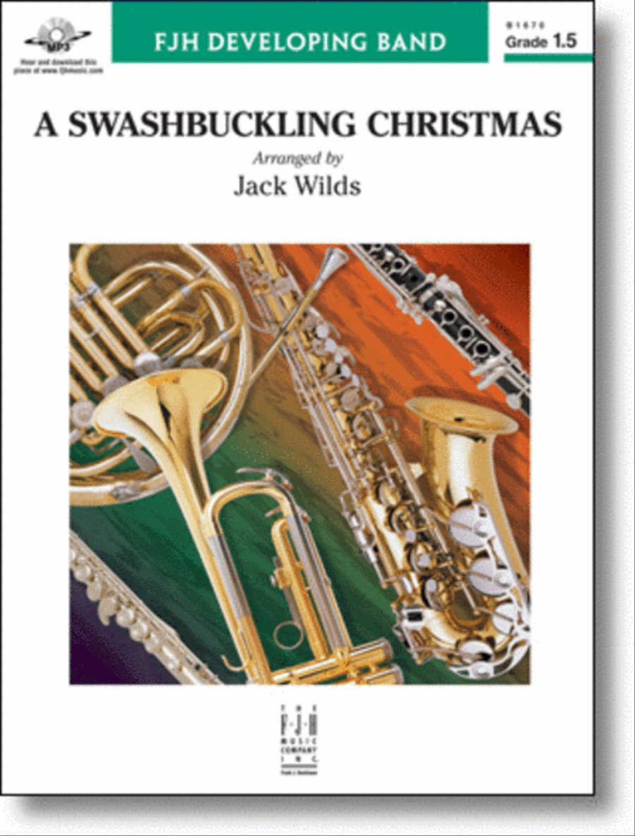 A Swashbuckling Christmas Concert Band scores gallery preview page 1