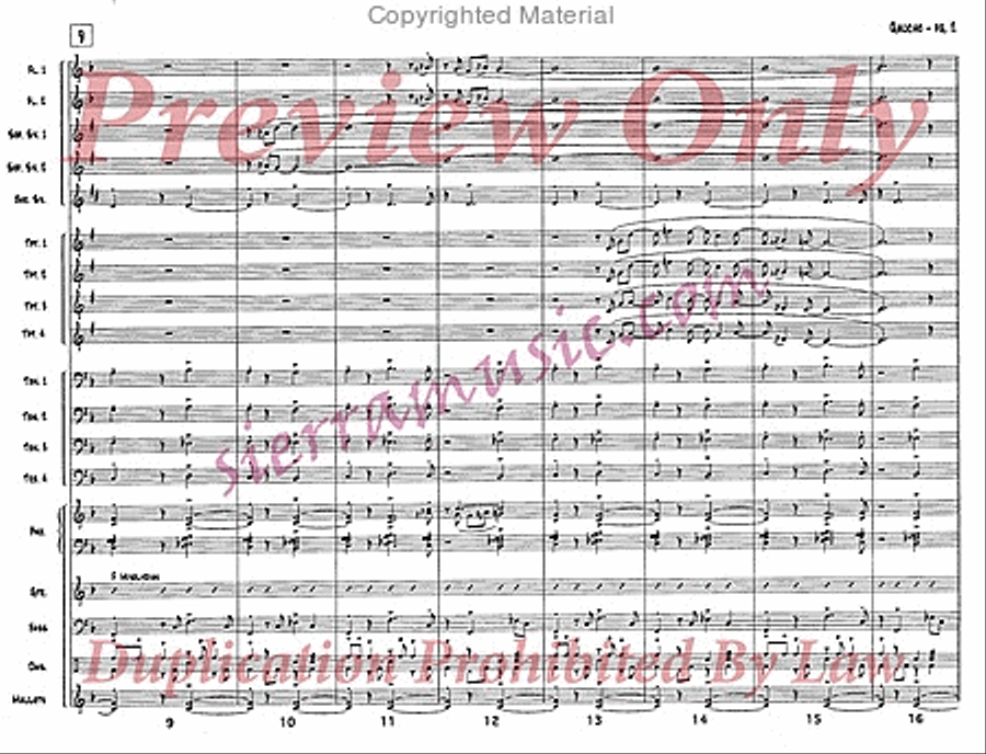 Gaucho Gaucho Big Band scores gallery preview page 3