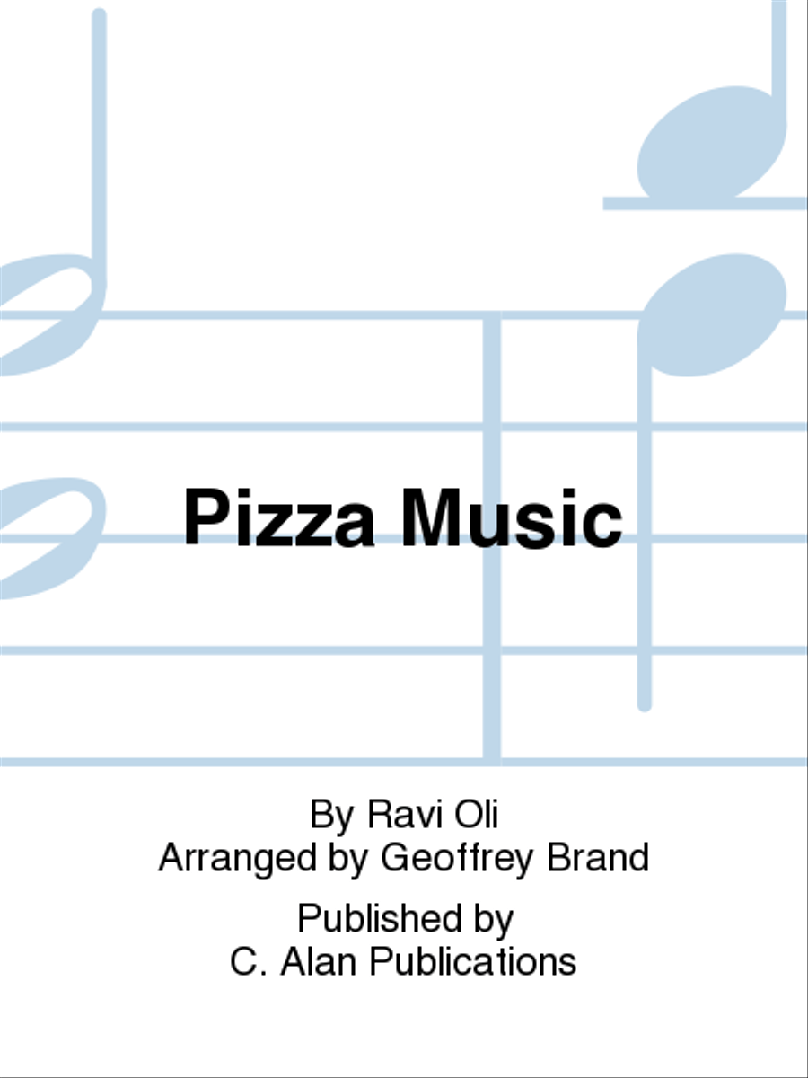 Pizza Music Concert Band scores gallery preview page 1