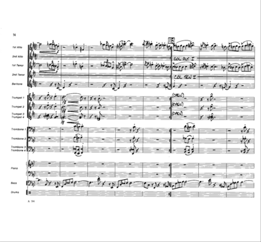 Storm Warning Storm Warning Jazz Ensemble scores gallery preview page 15