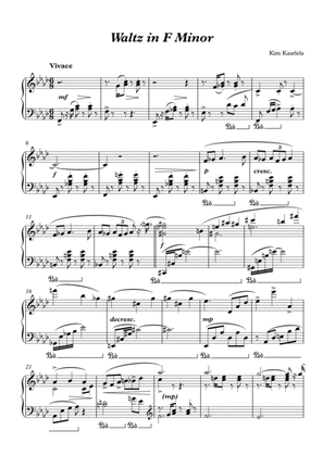 Fantastique Waltz in f minor
