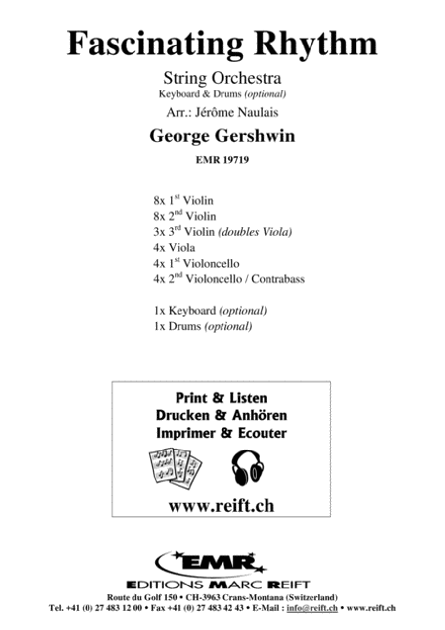 Fascinating Rhythm String Orchestra scores gallery preview page 2