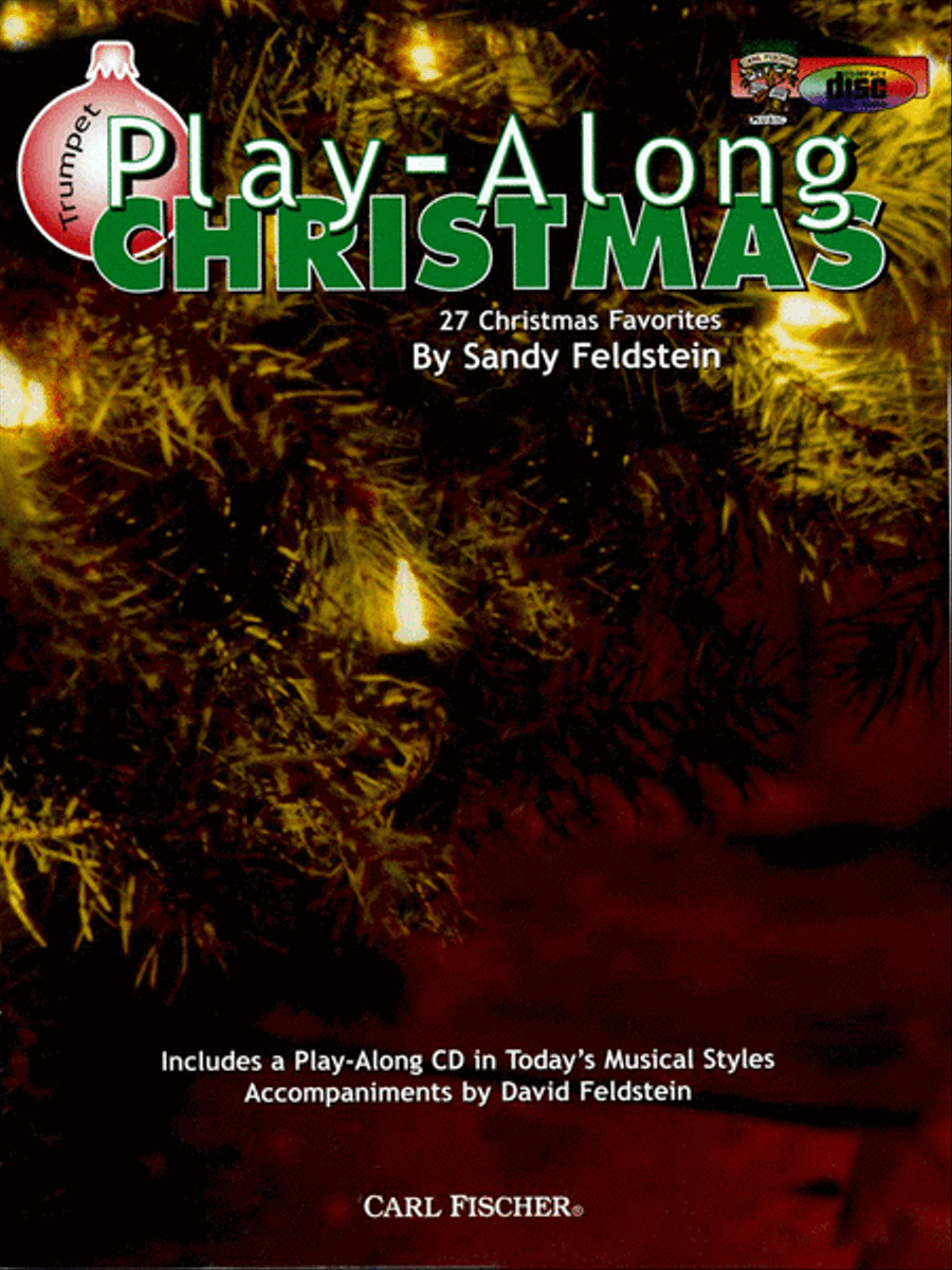 Play-Along Christmas B-Flat Trumpet scores gallery preview page 1