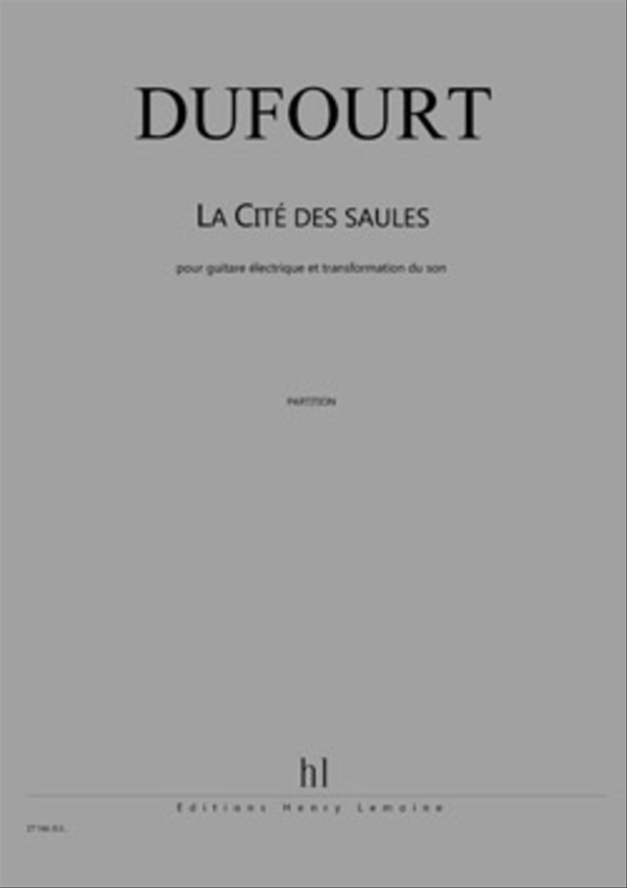 La Cite Des Saules Electric Guitar scores gallery preview page 1