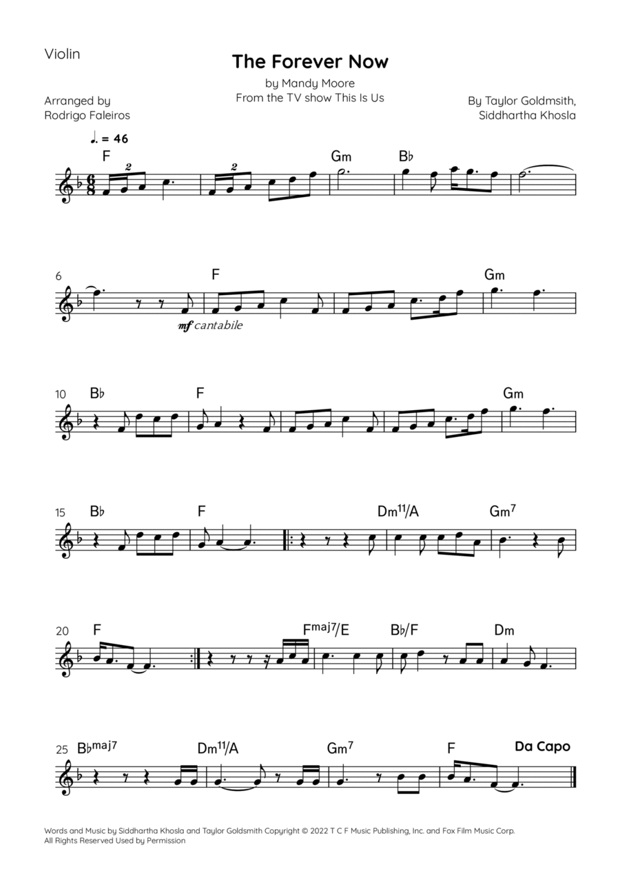 The Forever Now Chamber Music scores gallery preview page 1
