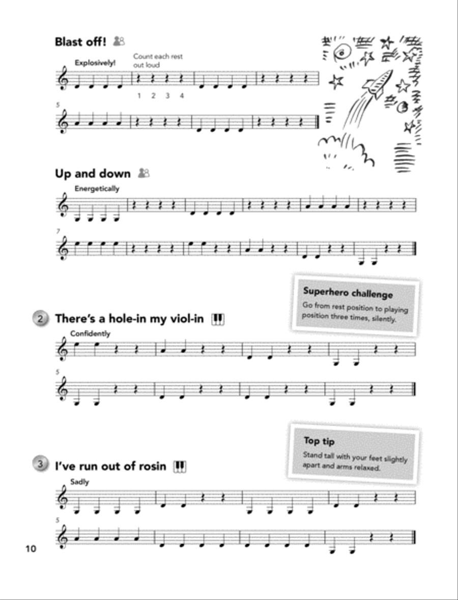 Violin Basics Violin scores gallery preview page 3