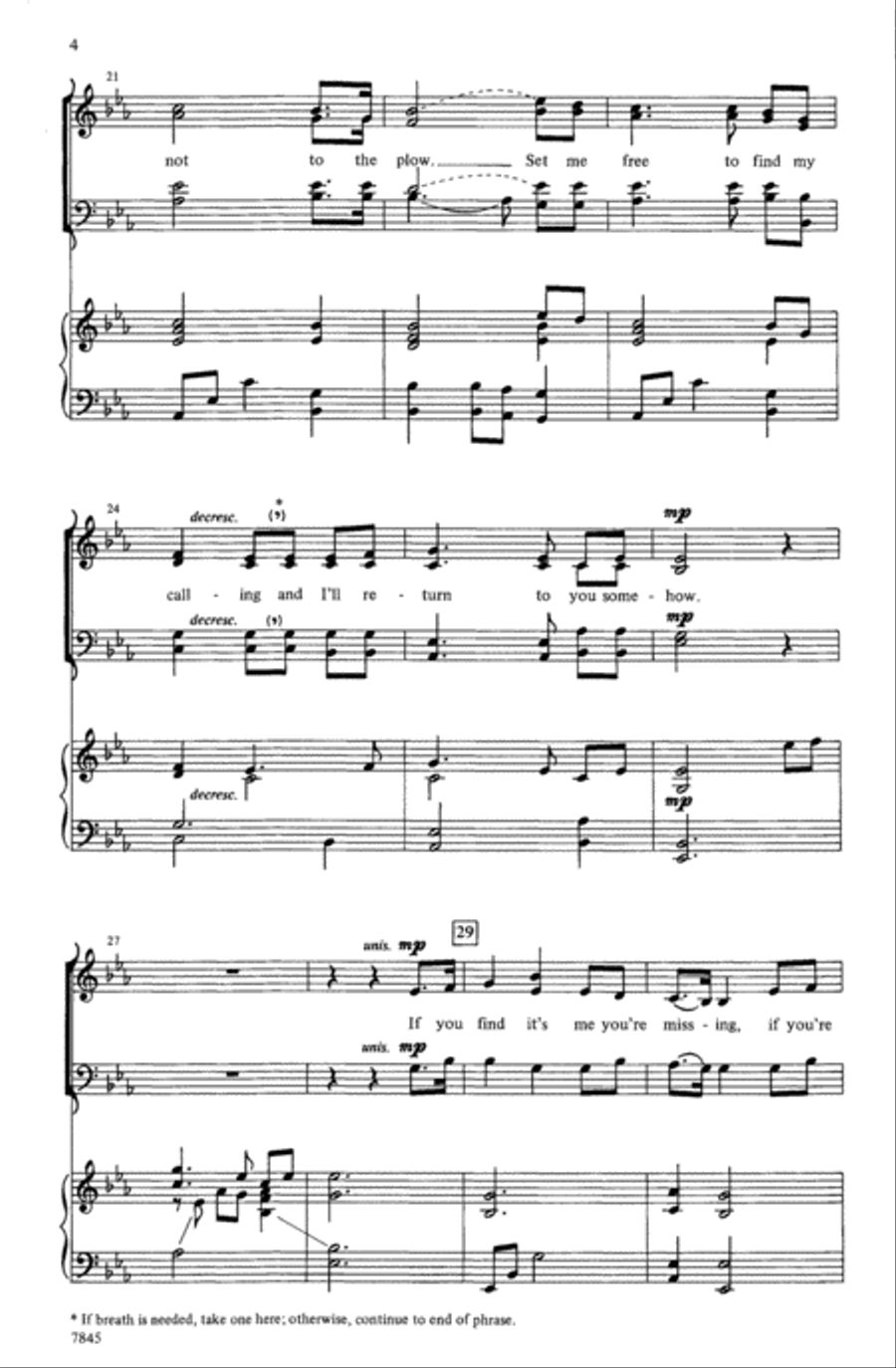 Homeward Bound Choir scores gallery preview page 3